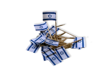 קיסמי דגלי ישראל  24 יח' ליום העצמאות